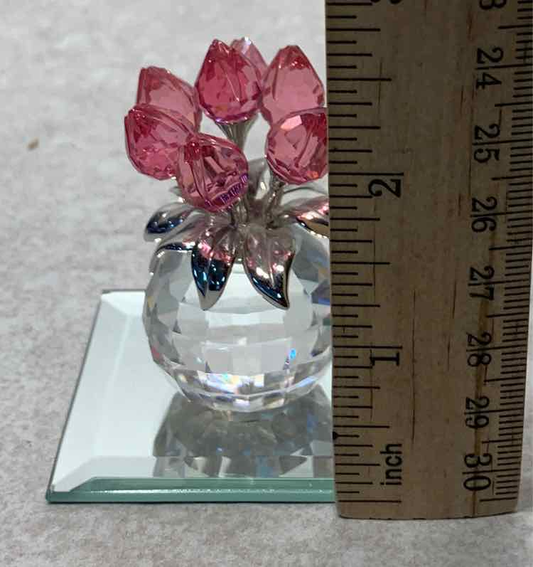 Swarovski Crystal Rose Tulips