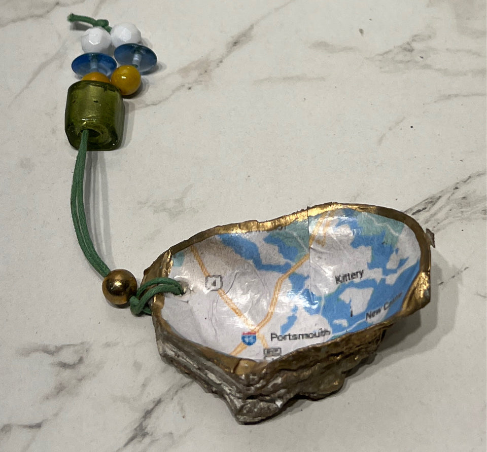 Maine Shell Ornament