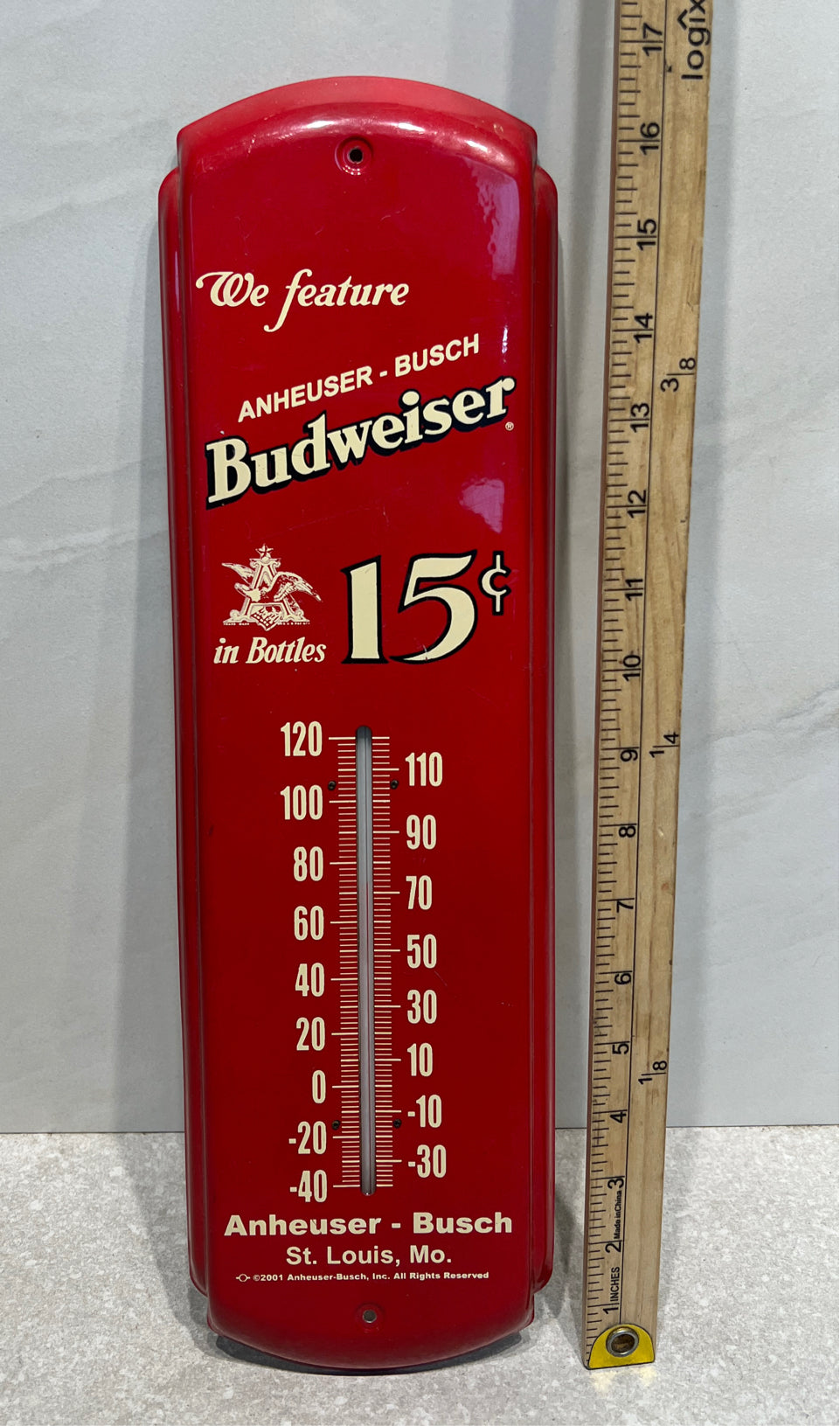 Budwesiser Thermometer
