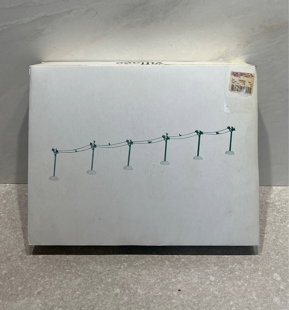Dept. 56 Telephone Poles