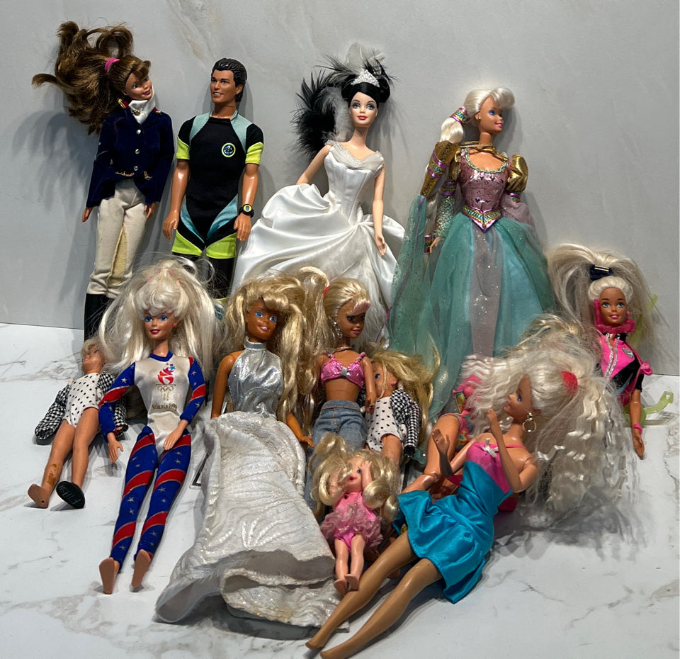 Lot of Barbies