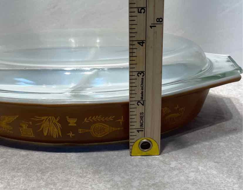 Covered Pyrex Casserole