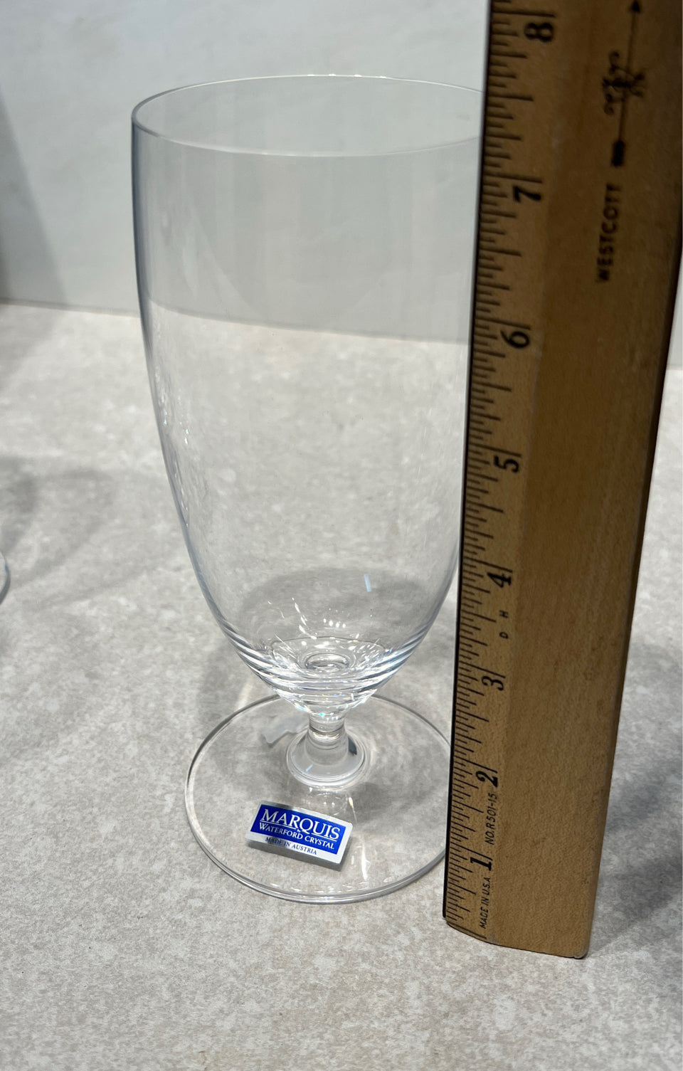 Set of 4 Waterford Marquis Glasses