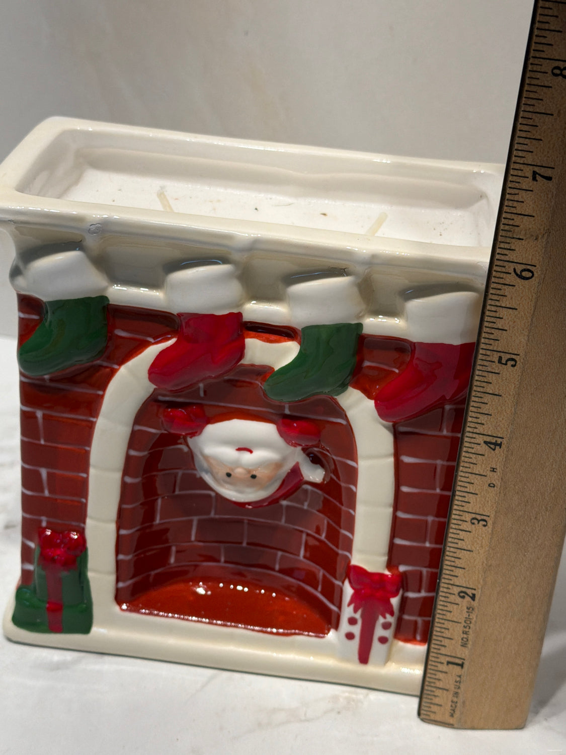 Santa Chimney Candle