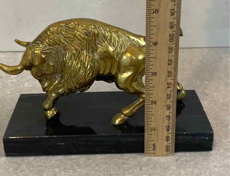 Brass Charging Bull