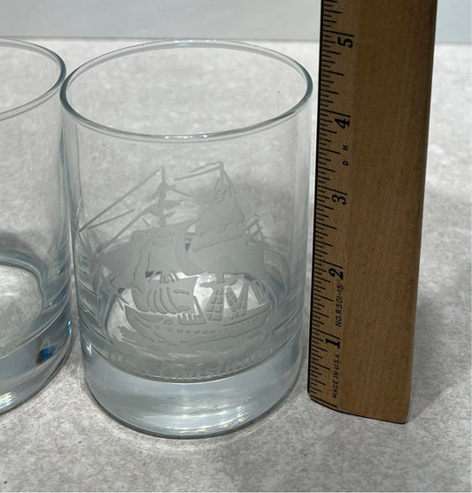 Set of 2 U.S.S. Constitution