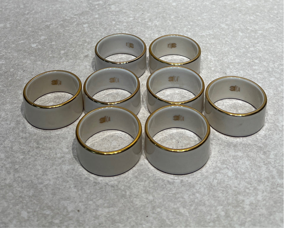 Lenox Set of 8 Napkin Rings
