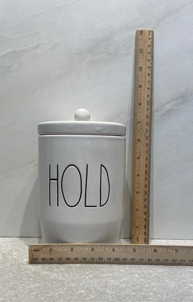 Rae Dunn Hold Jar