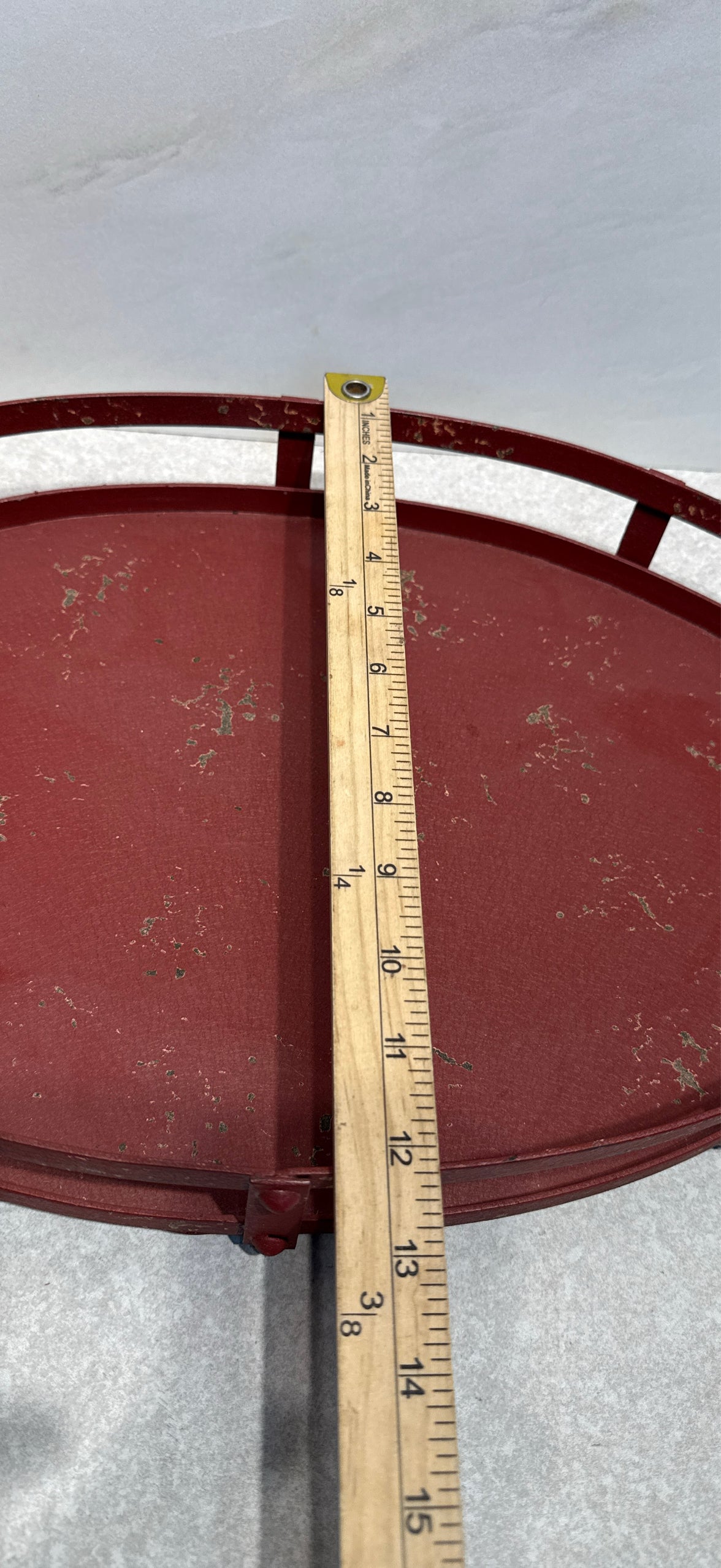 Red Tray