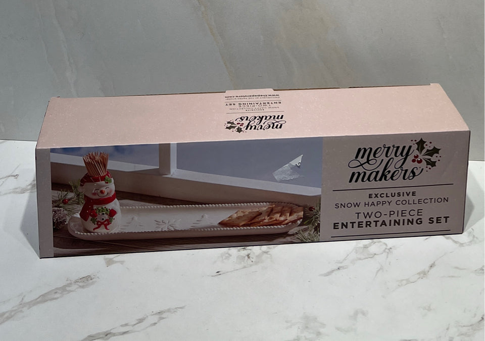 Merry Makers 2-Piece Tray SEt