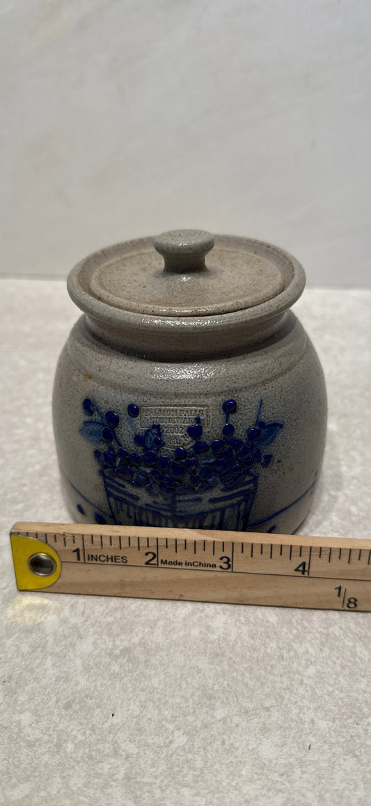 Salmon Falls Covered Jar