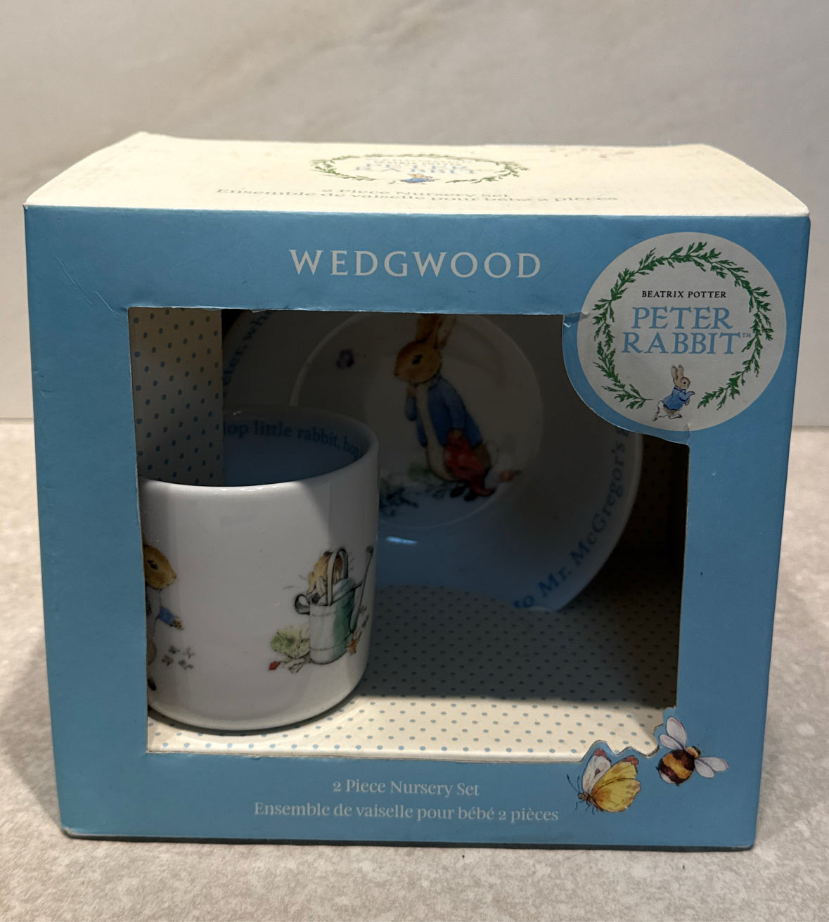 Wedgwood Peter Rabbit 2-Piece Set