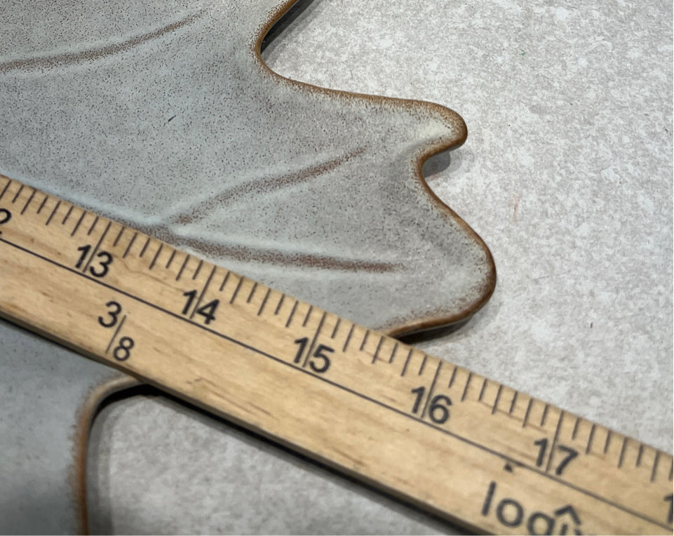 Pottery Barn Leaf Plate