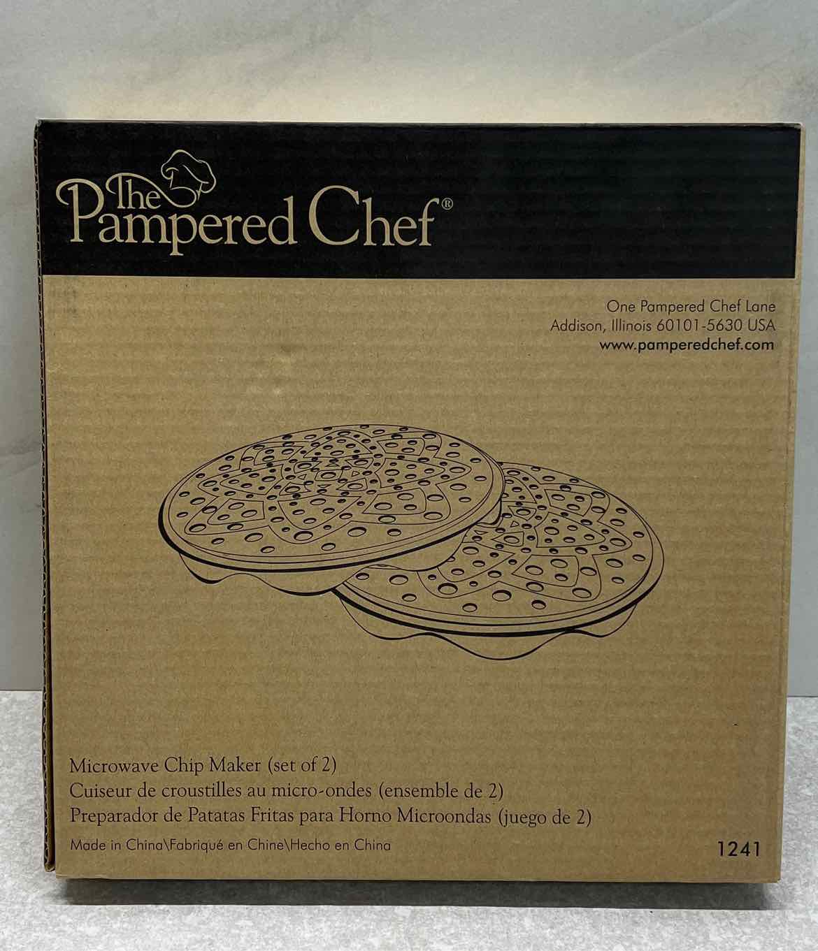 Pampered Chef Microwave Chip Maker