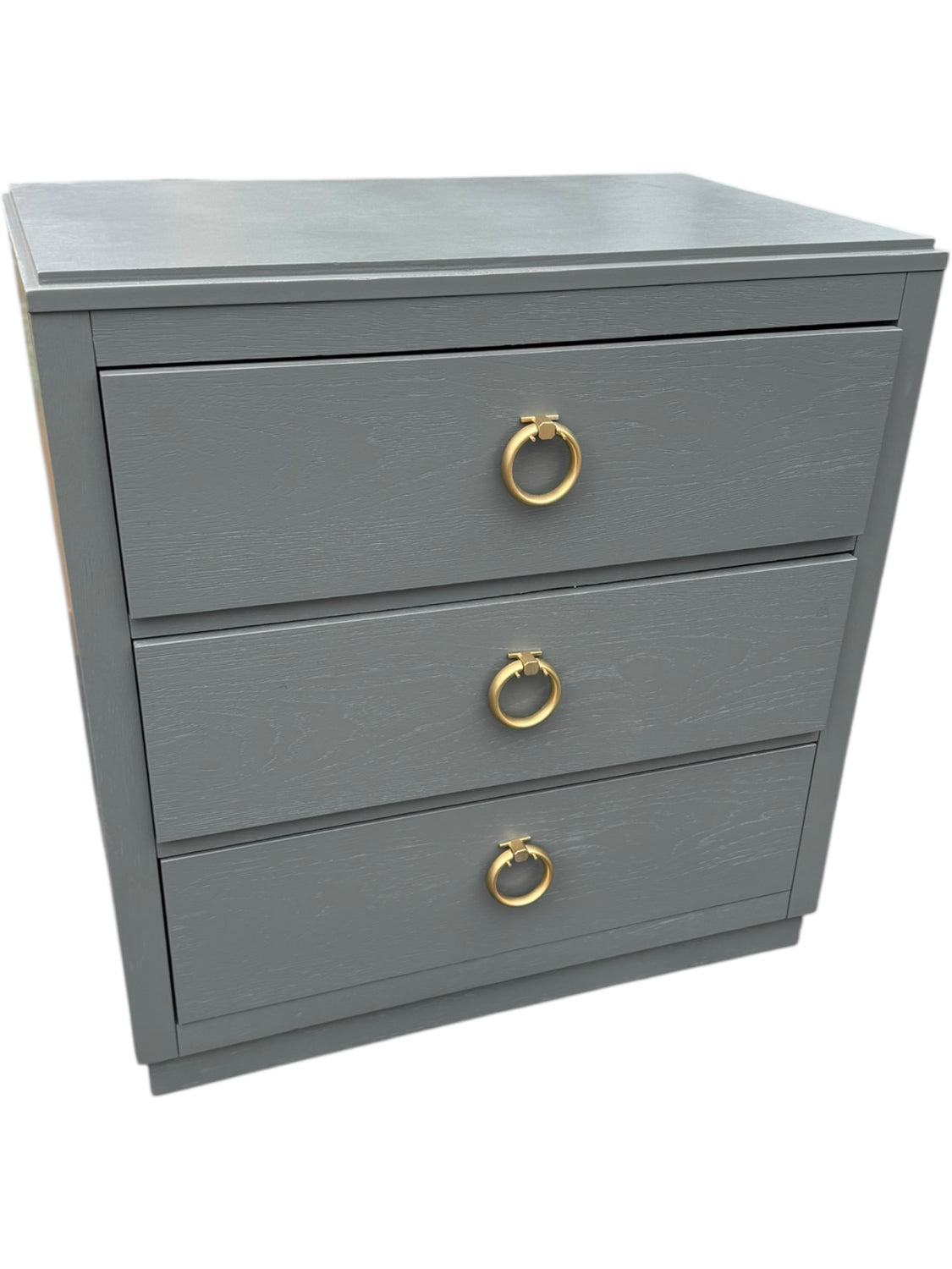 Gray 3 Drawer