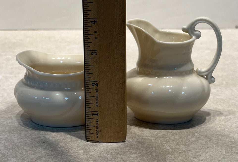 Lenox Sugar and Creamer