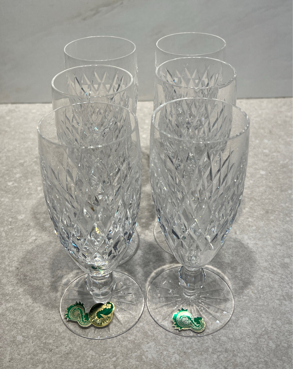 Set of 6 Waterford Glasses