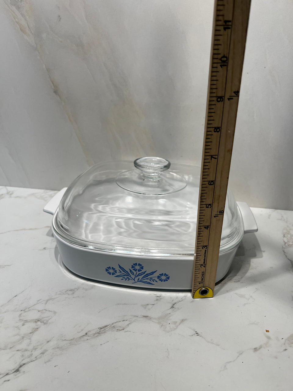 Covered Corning Ware Casserole