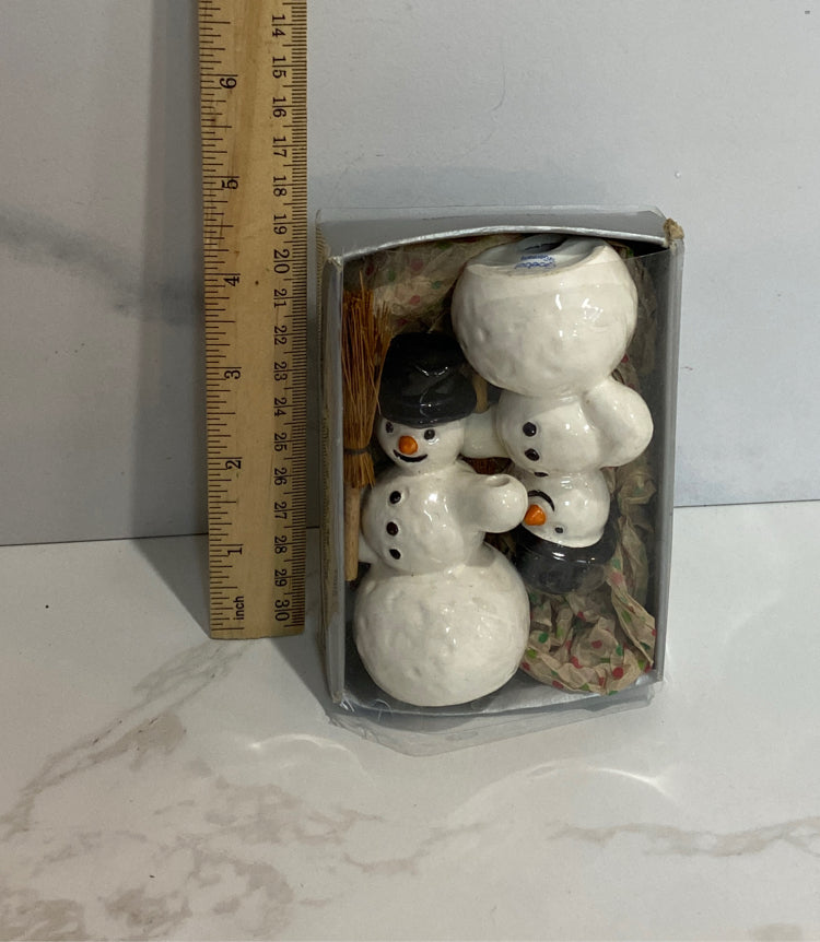 Set of 2 Goebel Snowman