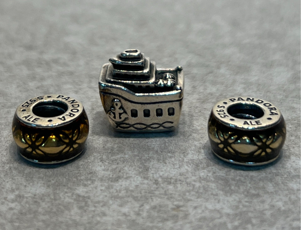 Set of 3 Pandora Chams