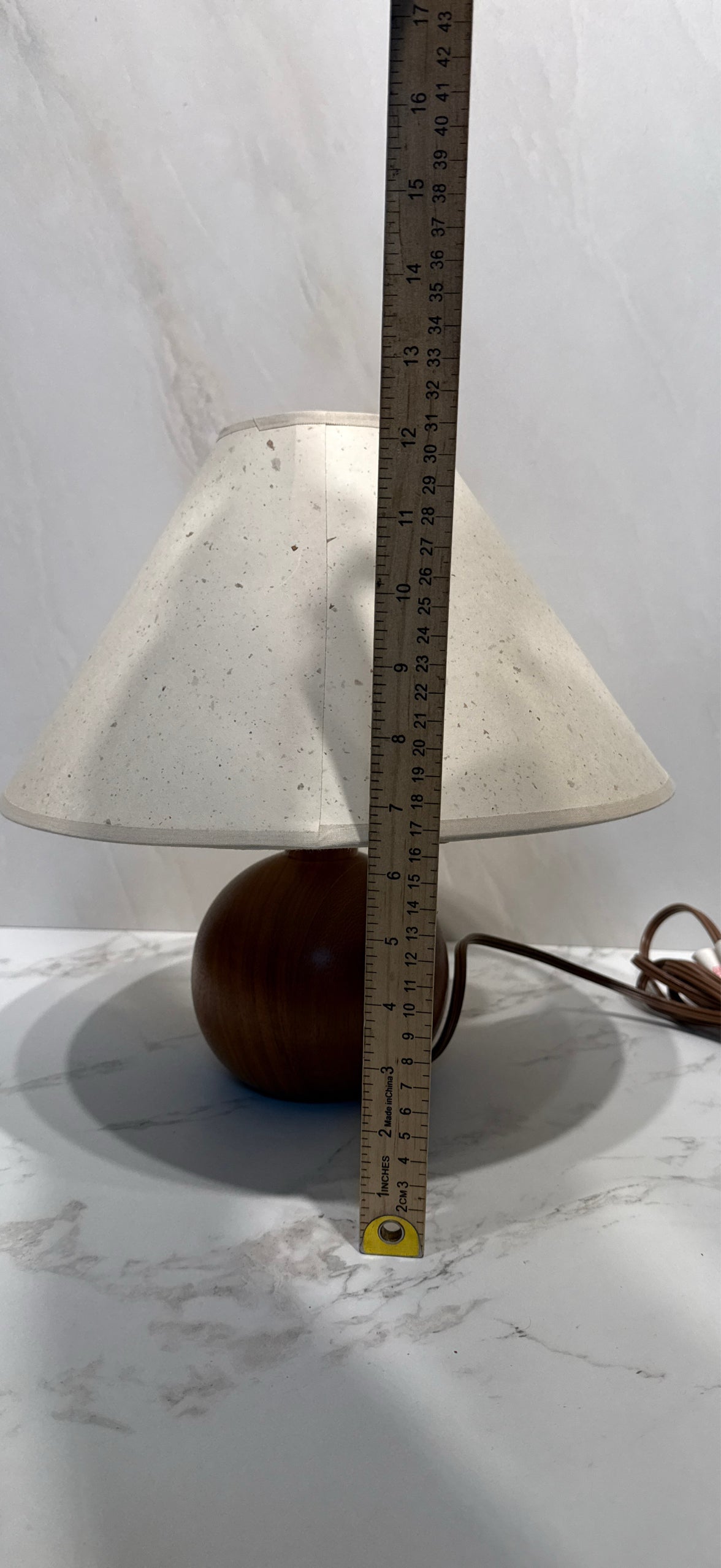 Teak Lamp