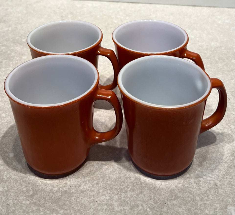 Set of 4 Corning Mugs