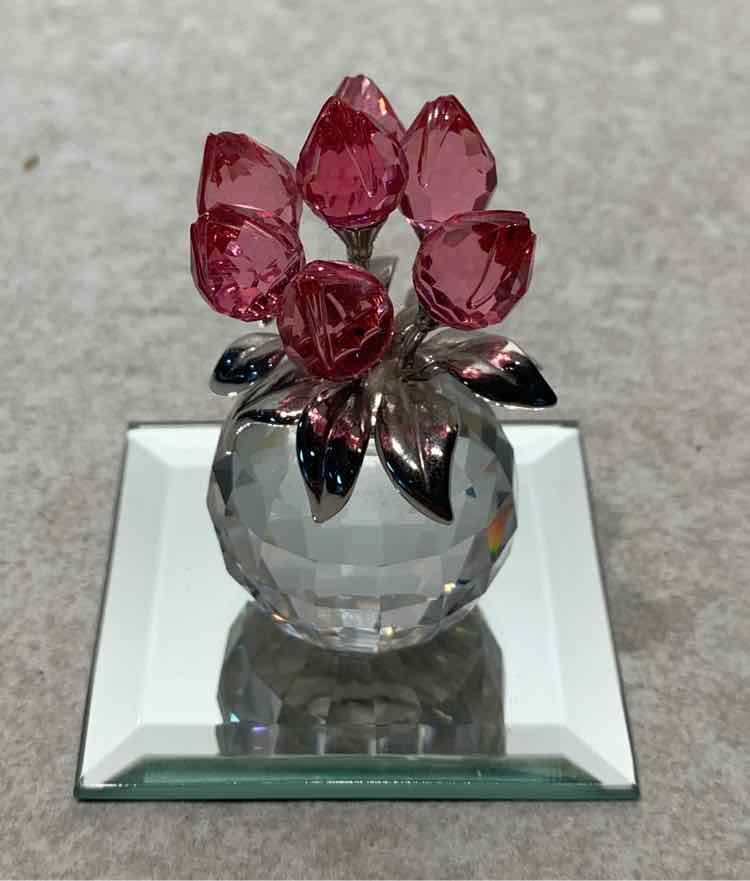 Swarovski Crystal Rose Tulips