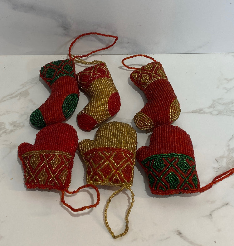 Lot of Beaded Ornaments