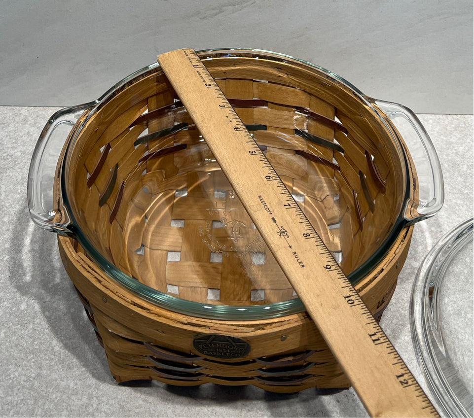Peterboro Basket with overed Bowl