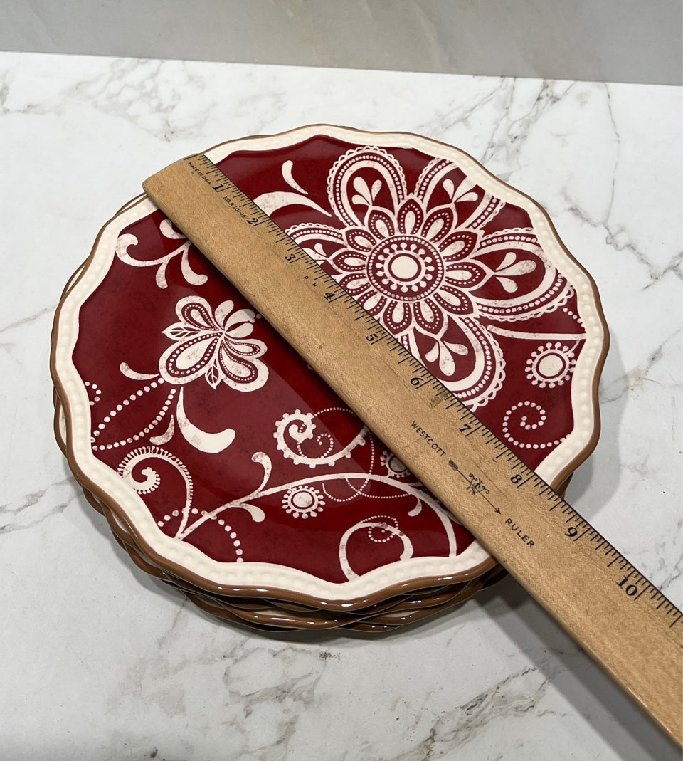 Set of 6 Pier 1 Plates
