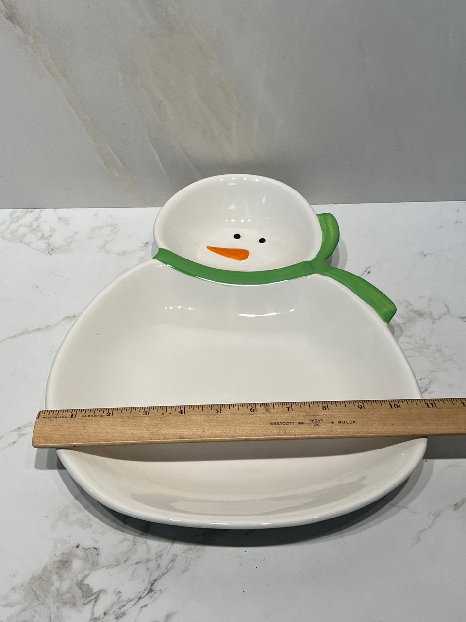 Snowman Dish