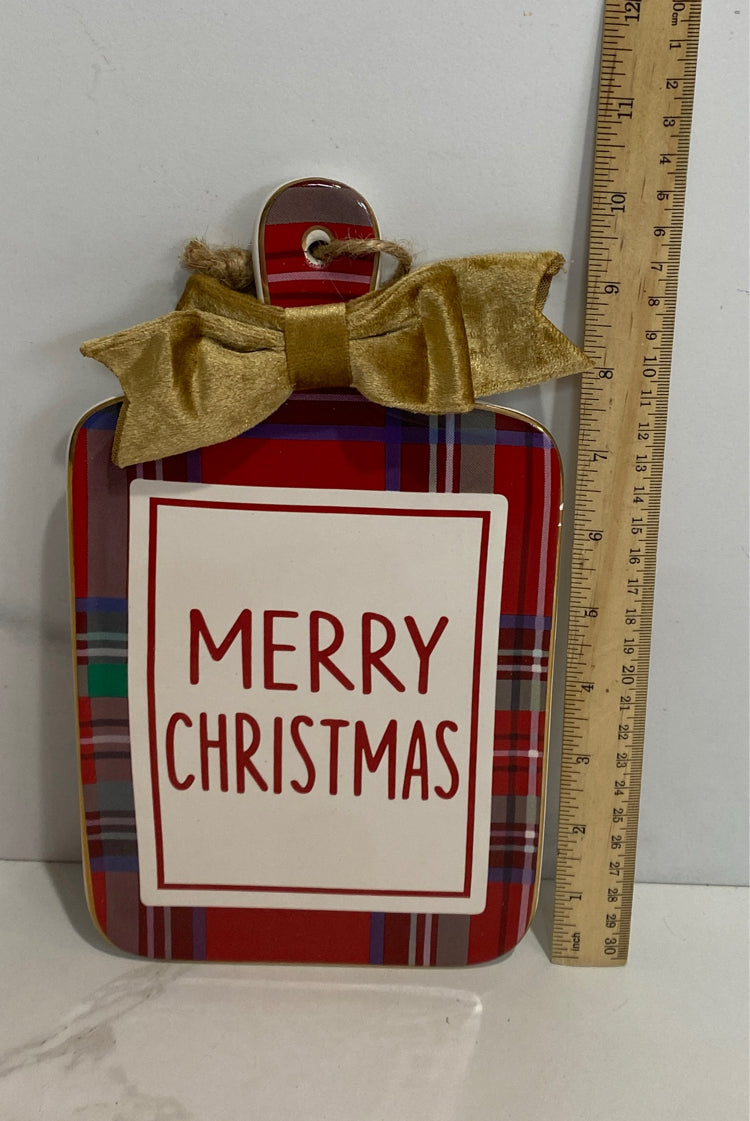 Merry Christmas Plate