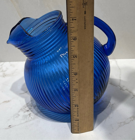 Blue Pitcher