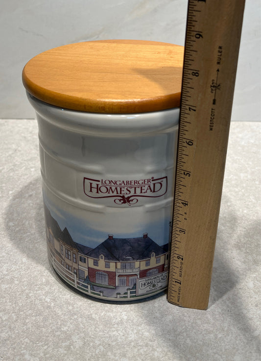Longaberger Homestead Canister