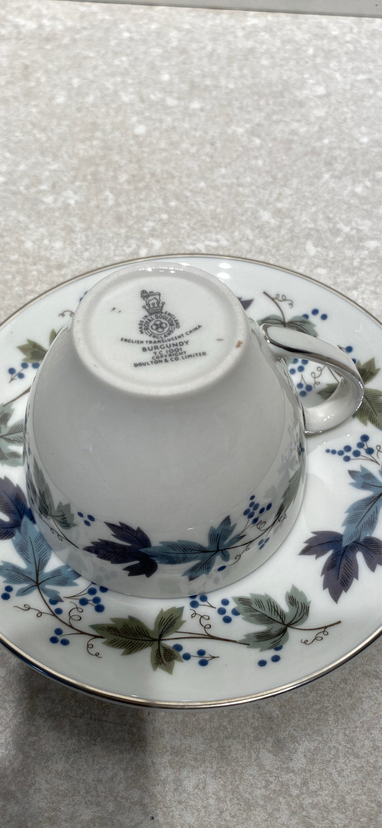 Royal Doulton Demitasse Cup/Saucer