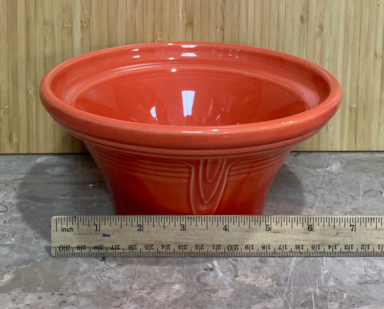 Fiesta Poppy Hostess Bowl