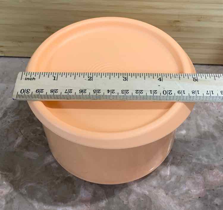 Covered Tupperware Bowl