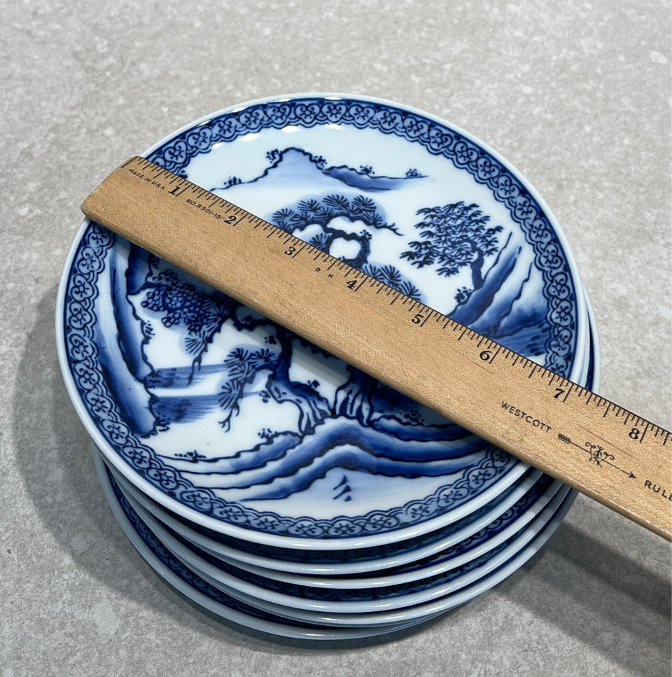 Set of 7 Plates