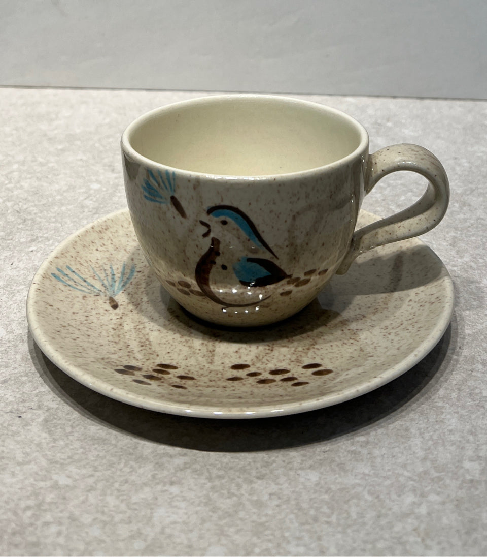 Red Wing Bob Wie Cup and Saucer