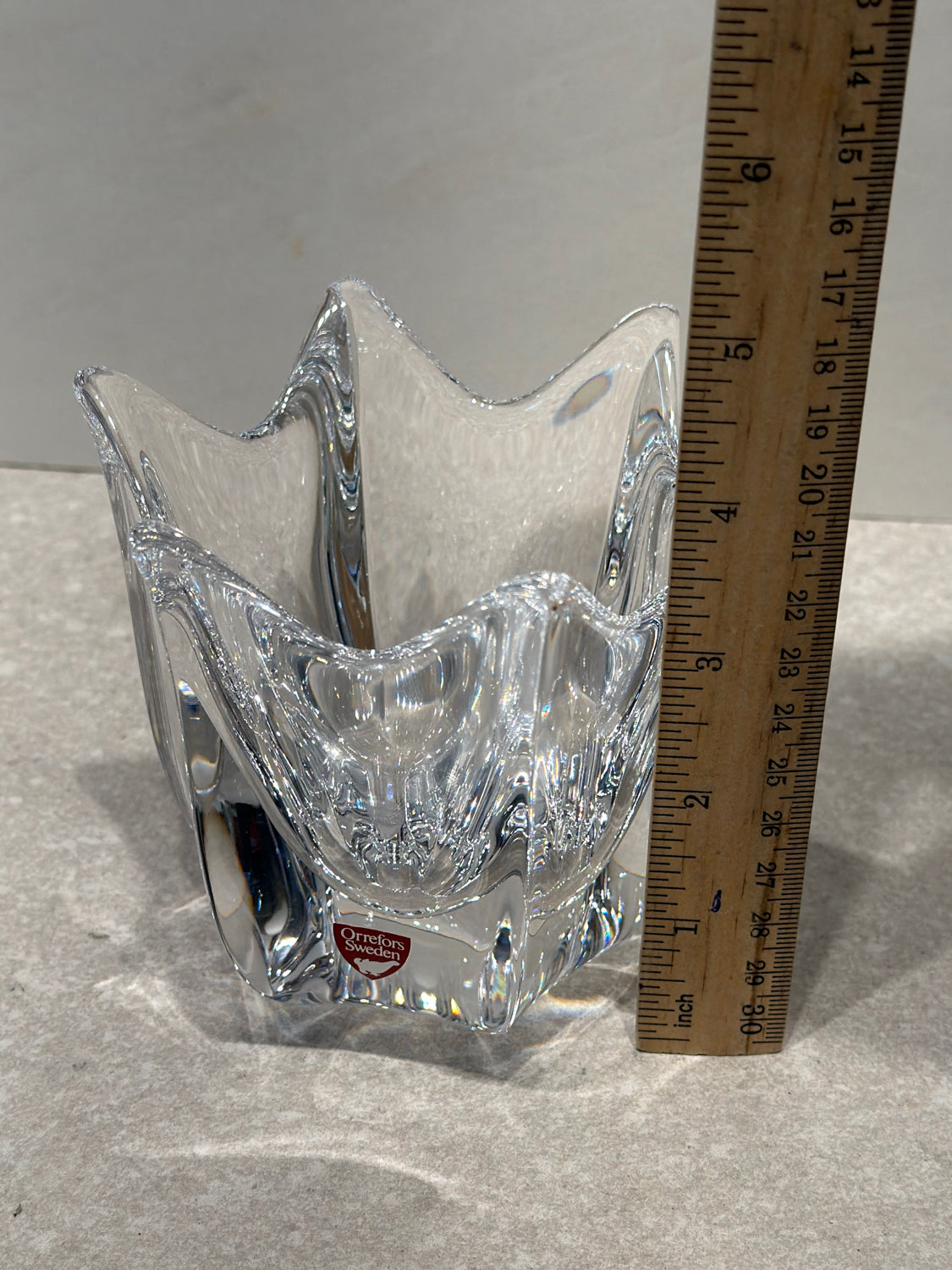 Orrefors Candle Holder
