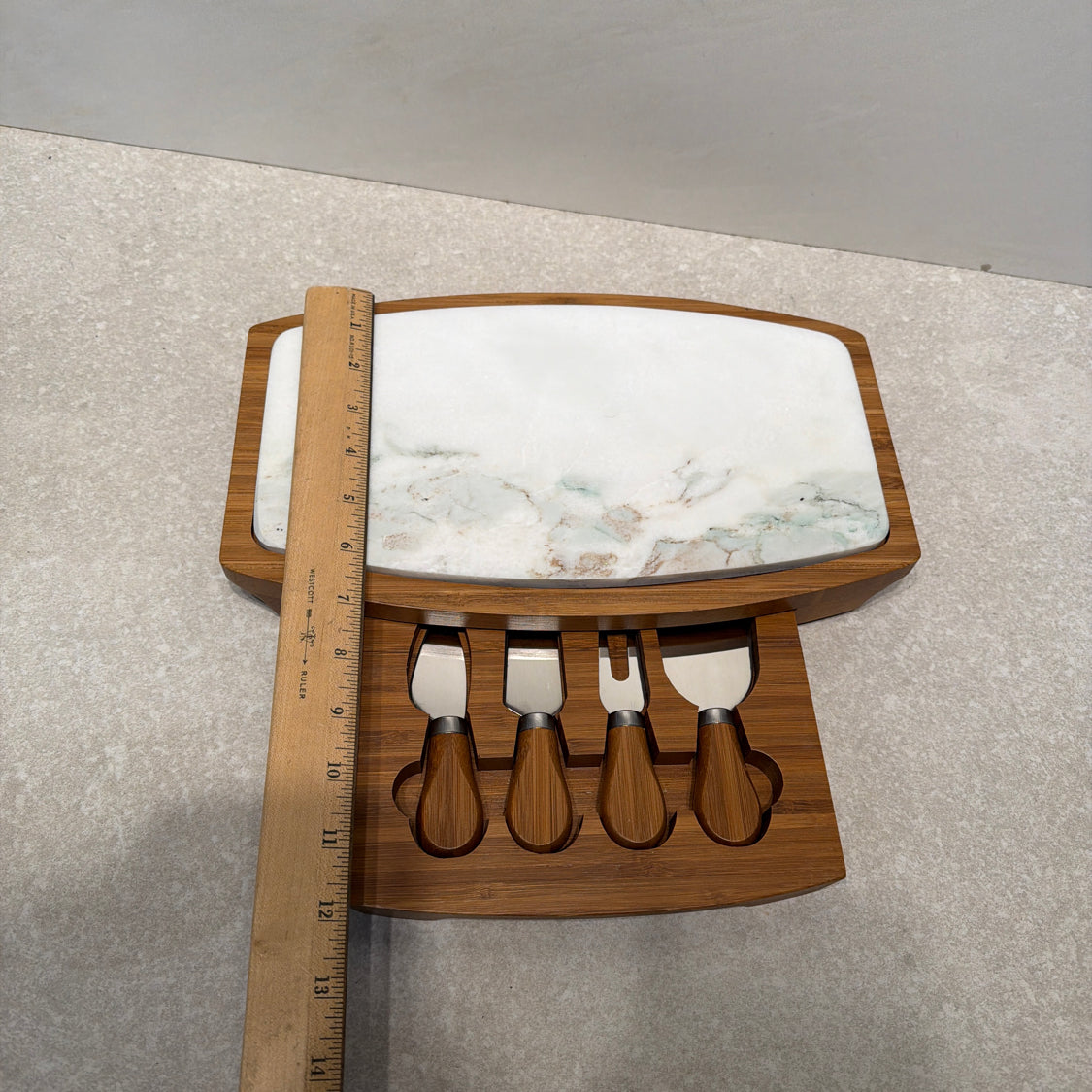 Cheese Board with Spreaders