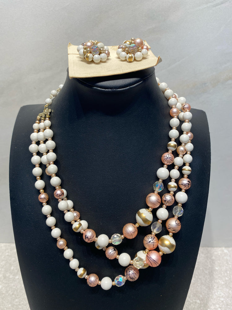 Necklace and Earrings