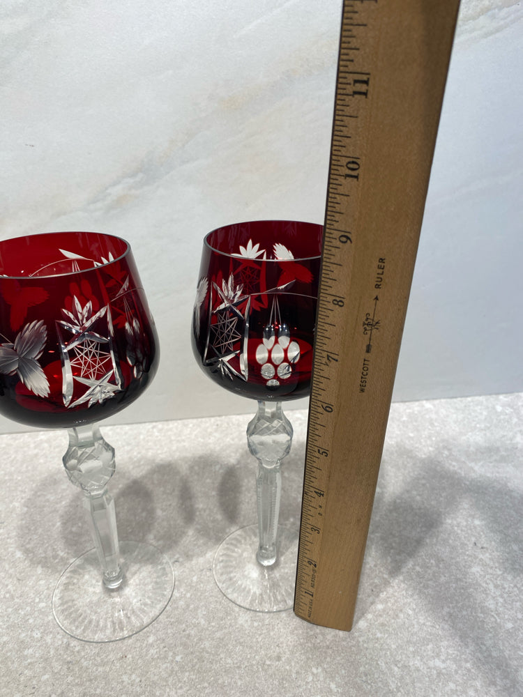 Pair of Bohemian Glasses