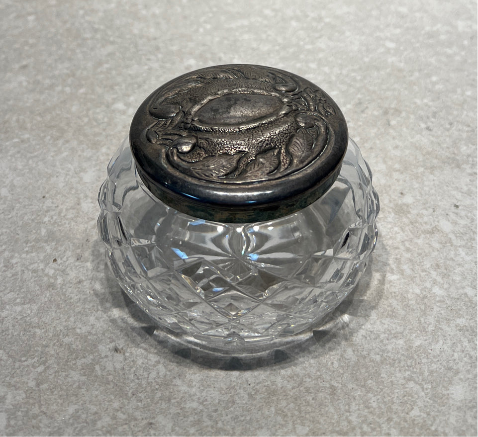 Waterford Silver Plated Covered Dish