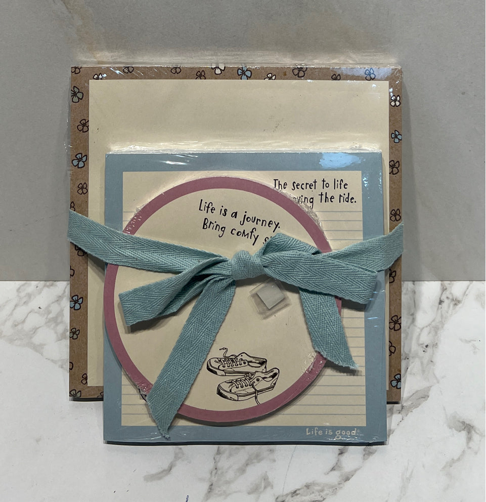 Notepad Set (Life is Good)
