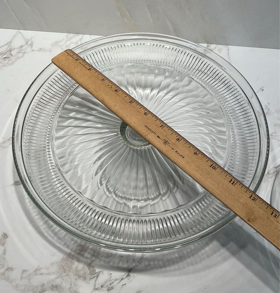 Covered Cake Plate
