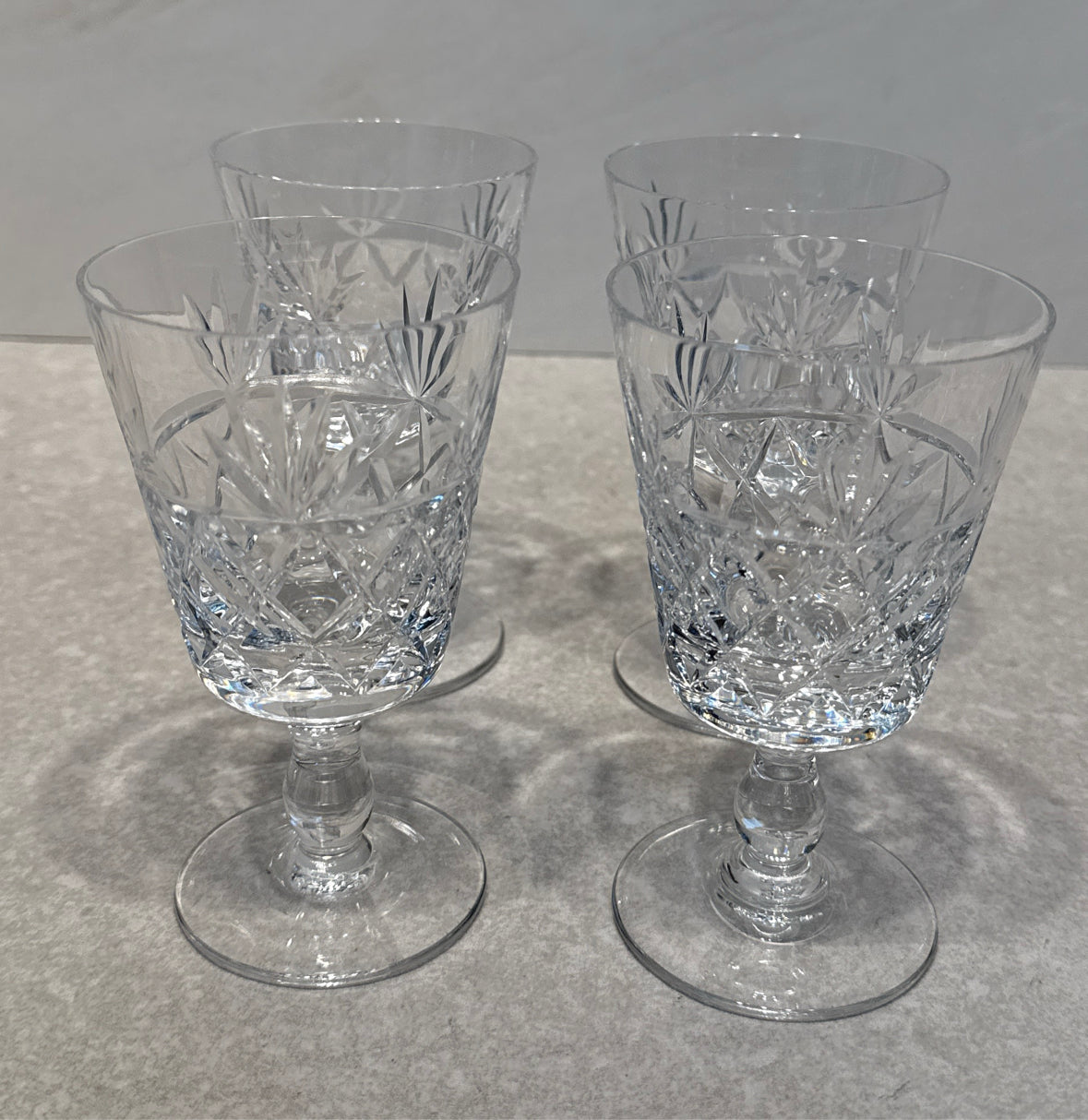 Royal Brierley - SEt of 4 Glasses