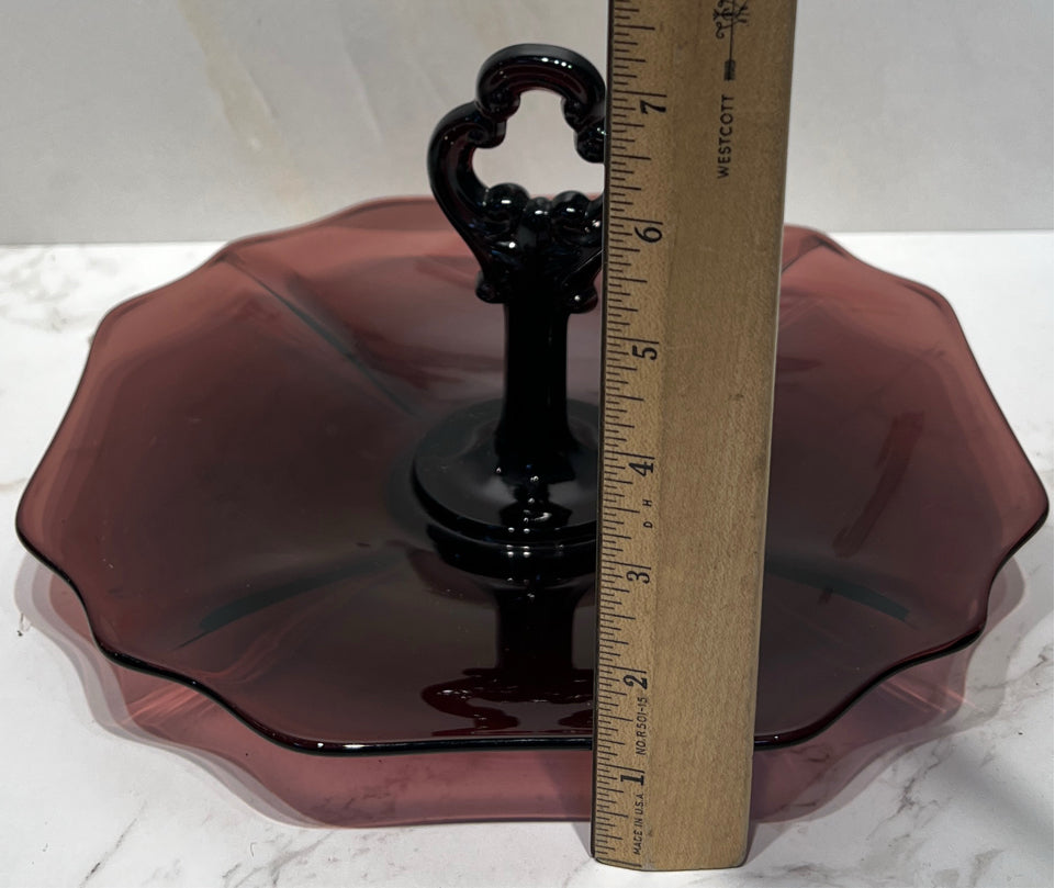 Amethyst Handled Plate