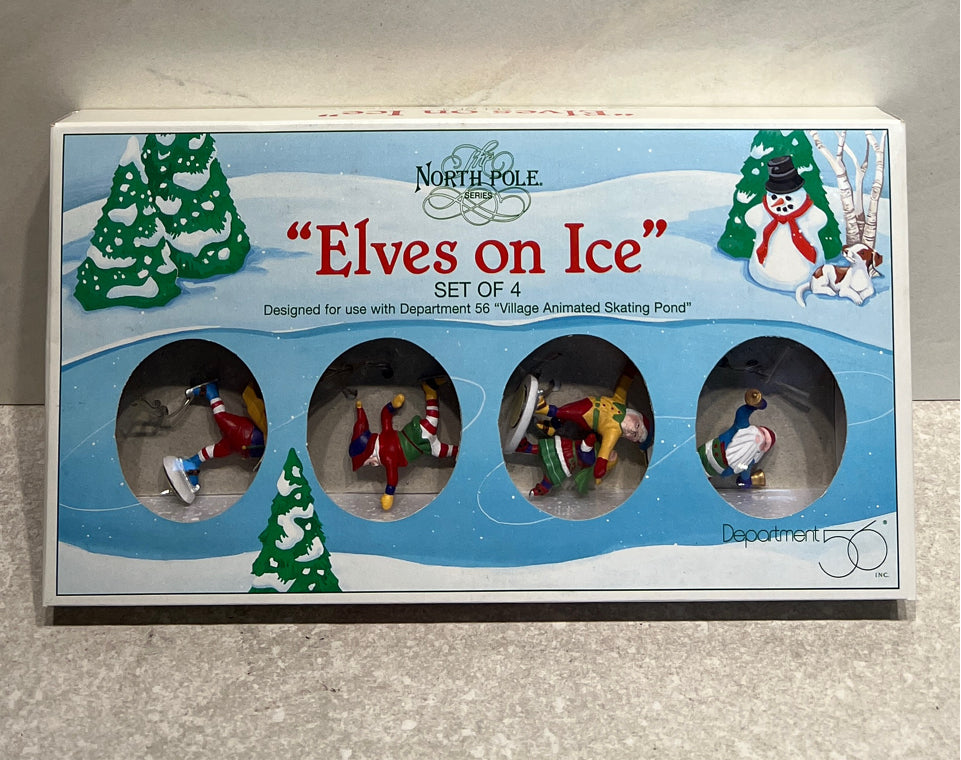 Dept. 56 Elves On Ice
