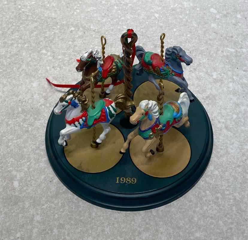 Hallmark Horses on Stand